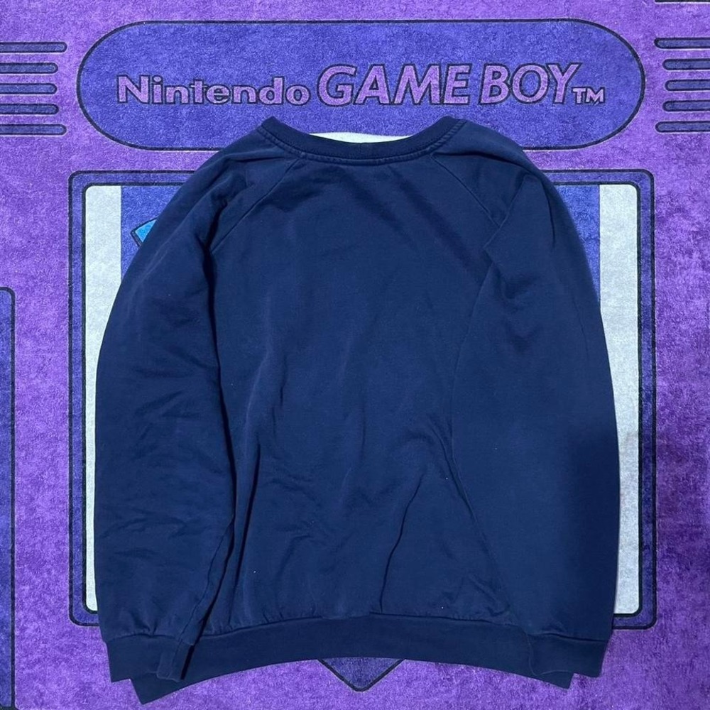 Navy blue preppy California crewneck sweater - Picture 4 of 5